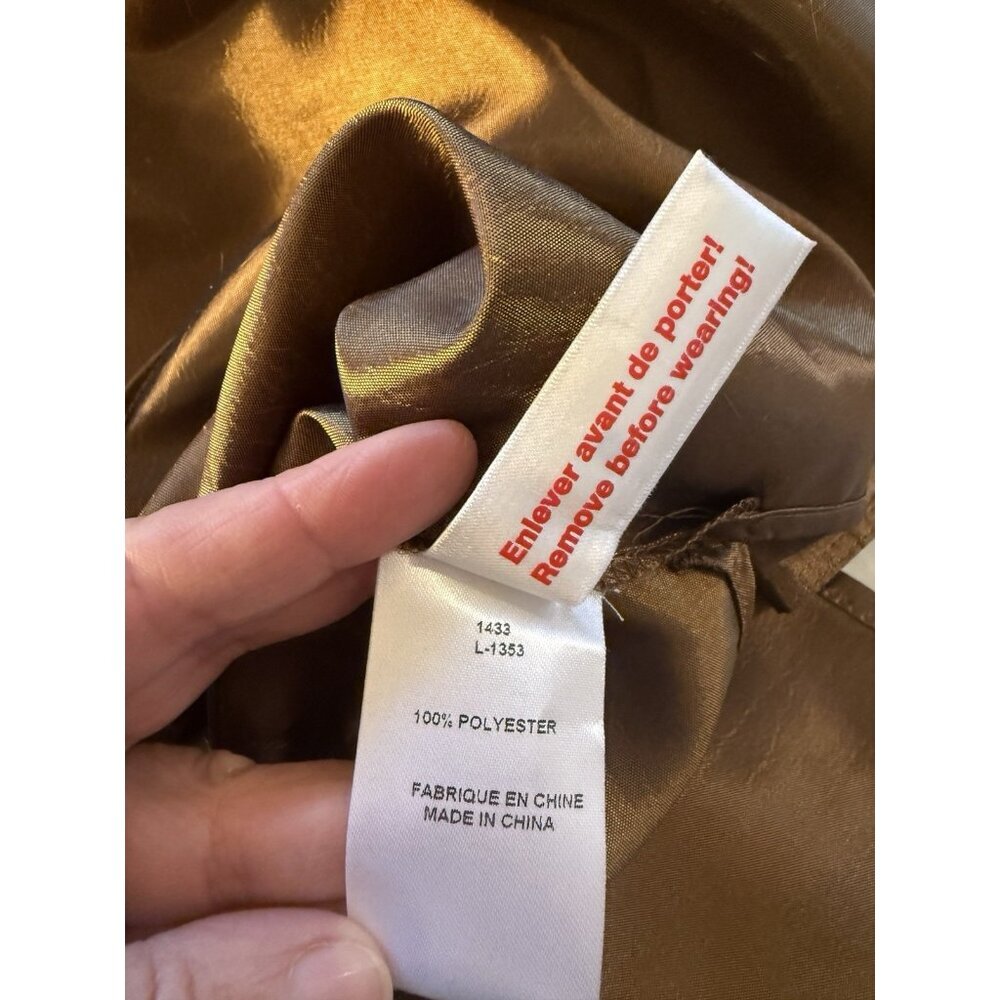 Lily Moss Melanie Lyne Blouse Buttons Sz 10 Work Casual - Picture 7 of 9